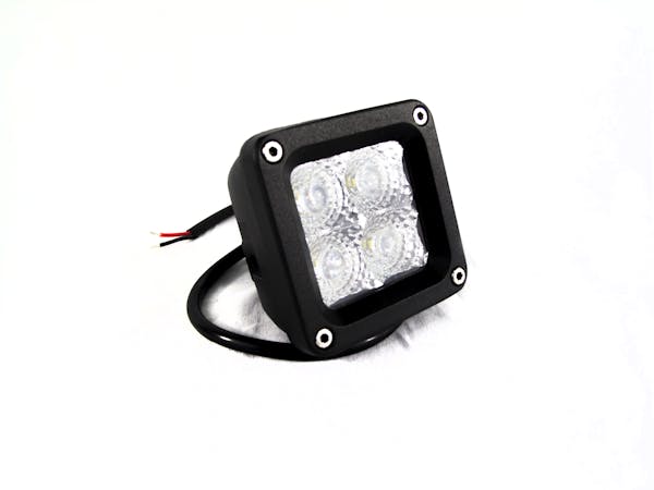 Race Sport Lighting RS-HD20W-3X3S 3x3 HD 4 LED Quad Spot Light 20with1,300LM