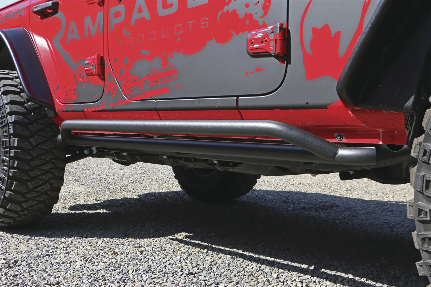 Rampage Products 26629 SRS Sidebar Rock Crawler Style, Black