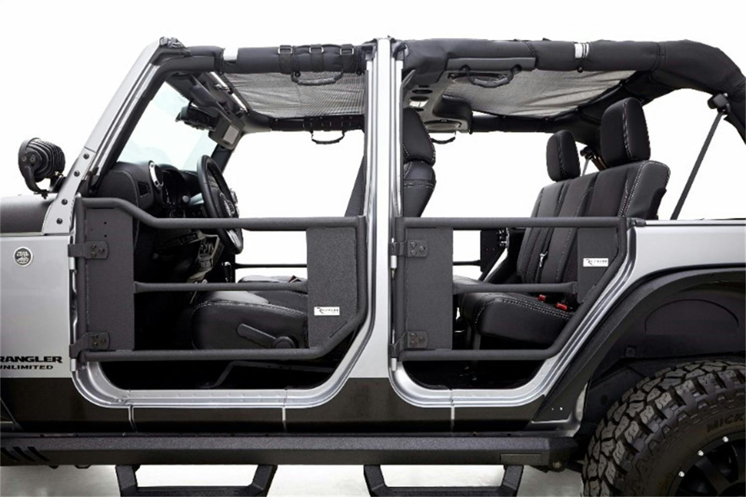 Rampage Products 7684 Trail Doors with removable netting, 4 pc set