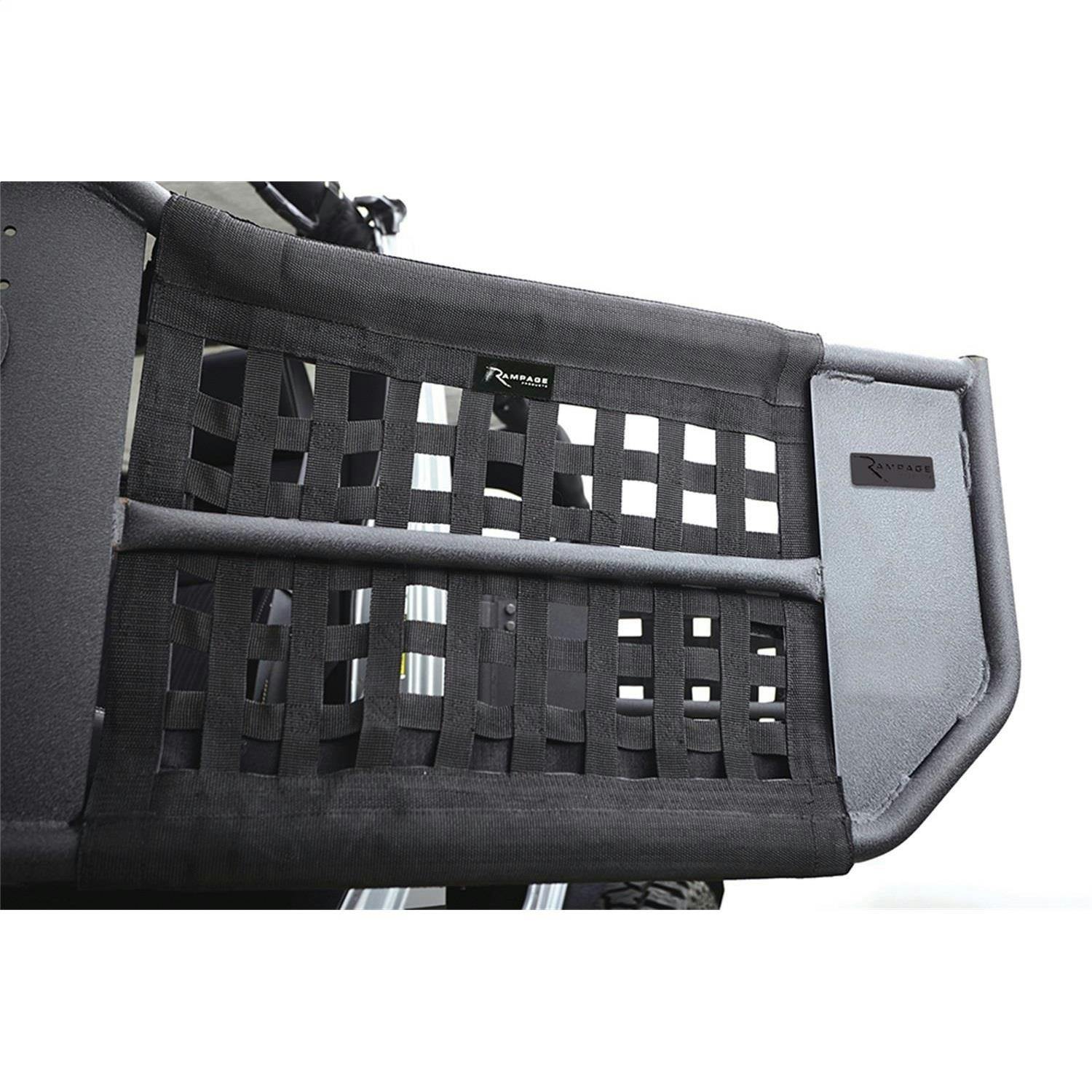 Rampage Products 7684 Trail Doors with removable netting, 4 pc set