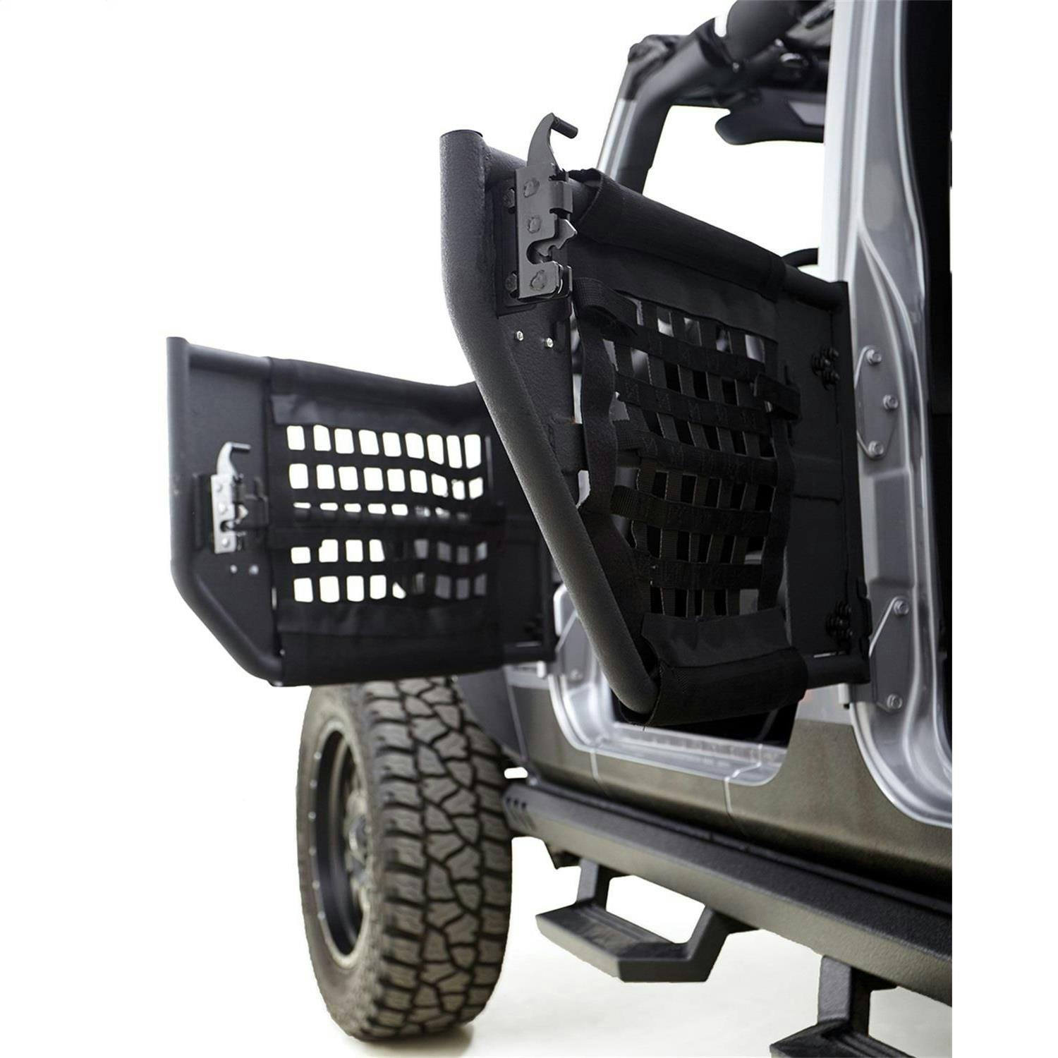 Rampage Products 7684 Trail Doors with removable netting, 4 pc set