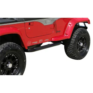Rampage Products 8627 Body Side 3 in. Round Step Bar Wheel -To- Wheel ...