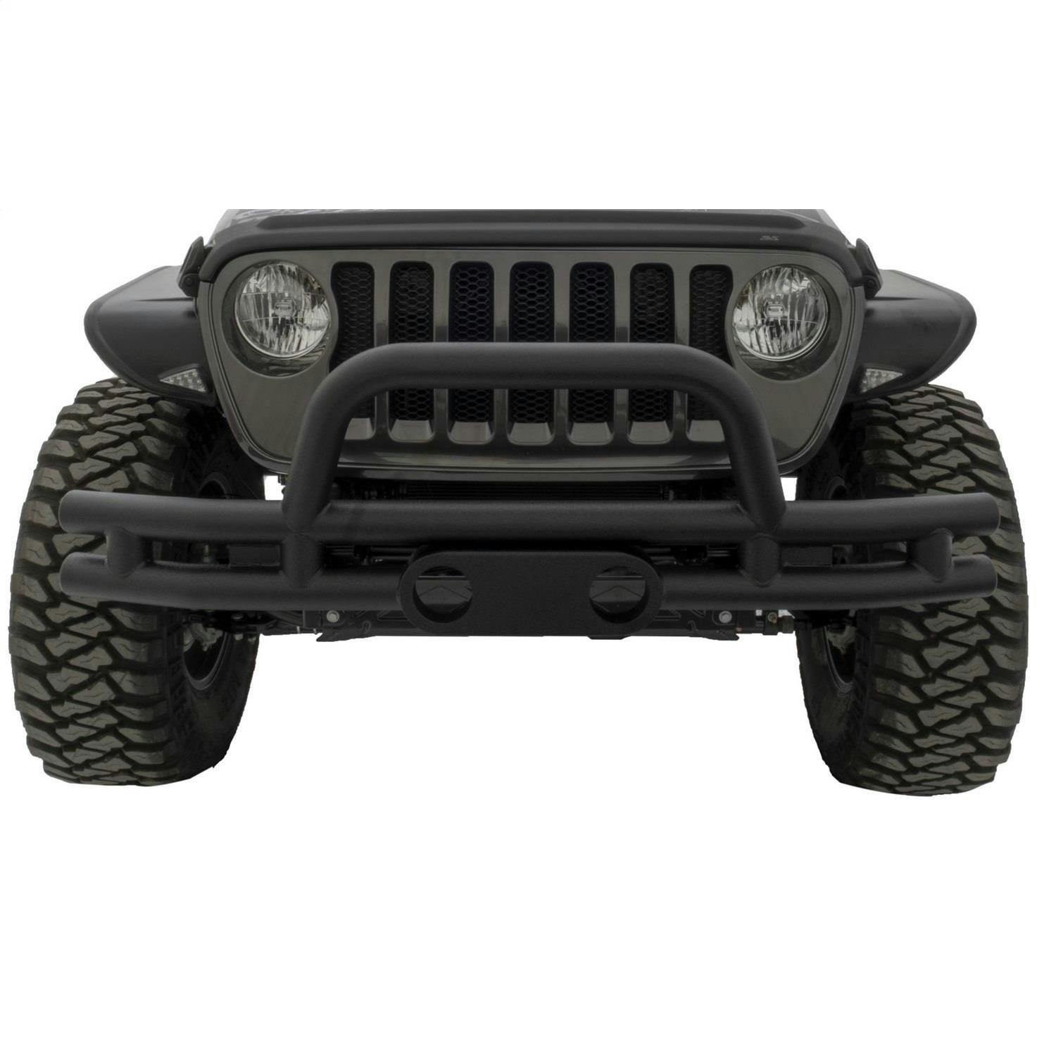 Wrangler アクティブパーカー Rugged Ridge Arcus Front Bumper with Overrider 11549.05