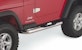 Rampage Products 9425 3 in. Round Step Bar Wheel -To- Wheel; w/Step; Polished Stainless Steel; Pair