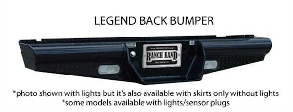 Ranch Hand BBF050BLL Legend Rear Bumper