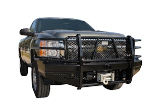 Ranch Hand FBC115BLR Sport Winch-Ready Front Bumper with Grille Guard Ranch Hand FBC115BLR Sport Winch-Ready Front Bumper with Grille Guard