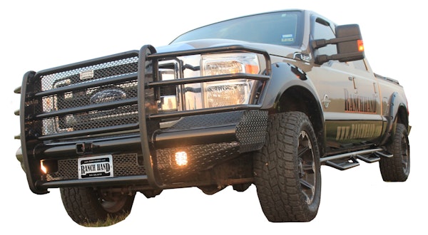 Ranch Hand FBF111BLR Legend Front Bumper with Grille Guard