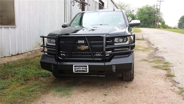 Ranch Hand FSC16HBL1 Summit Front Bumper with Grille Guard