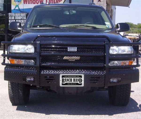 Ranch Hand FSC99HBL1 Summit Front Bumper with Grille Guard