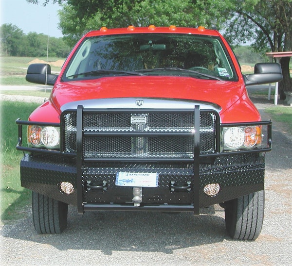 Ranch Hand FSD031BL1 Summit Front Bumper with Grille Guard