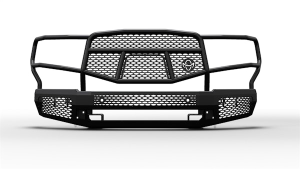 Ranch Hand MFF201BM1 Midnight Front Bumper with Grille Guard for Select Ford F-250, F-350 Super Duty