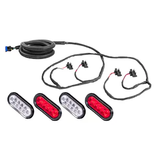 Ranch Hand RHE-10001 Legend Headache Rack Light Kit / Wiring Harness