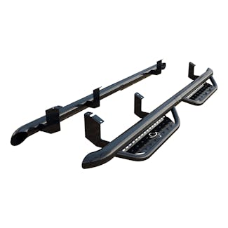 Ranch Hand RST22HC1B4S Running Steps, Gloss Black Powder Coat