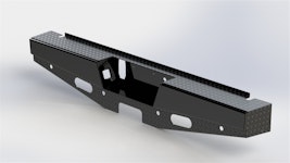 Ranch Hand SBF21HBLSL Sport Rear Bumper
