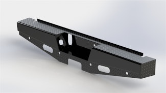 Ranch Hand SBF21HBLSL Sport Rear Bumper