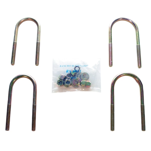 Rancho RS720 Leaf Spring Axle U-Bolt Kit
