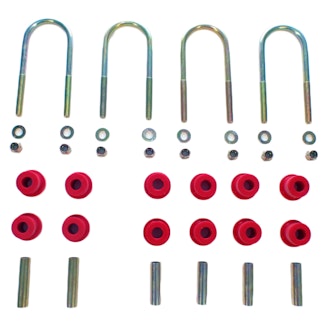 Rancho RS741 Leaf Spring Axle U-Bolt Kit