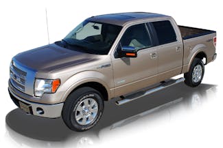 Raptor Series 0803-0157 5 Straight Oval Bars; Stainless Steel; 500lb Rating; Seamless Welded End Caps