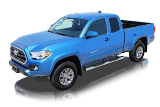Raptor Series 0804-0259 5 Straight Oval Bars; Stainless Steel; 500lb Rating; Seamless Welded End Caps