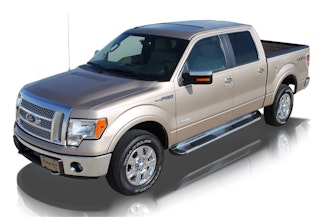 Raptor Series 1303-0096 7 in SSR Running Boards Polished Stainless Steel