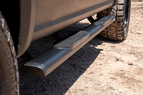Dna Raptor Running Boards Raptor Series 2003-0366BT Raptor Series Oval Running Boards Black ...