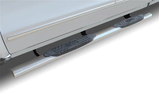 Raptor Series 0701-0312 4 Straight Oval Bars; Stainless Steel; 500lb Rating; Seamless Welded End Caps