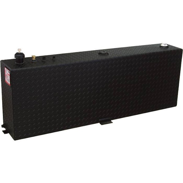 RDS Manufacturing 71083PC 45 GALLON VERTICAL TANK FUEL TANK BLACK POWDER COATED