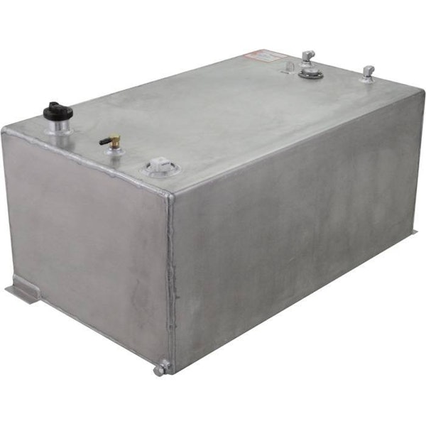 RDS Manufacturing 71109 55 RECTANGULAR TRANSFER FUEL TANK MILL FINISH