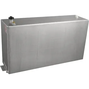 RDS Manufacturing 72117 70 GALLON VERTICAL TRANSFER FUEL TANK MILL FINISH