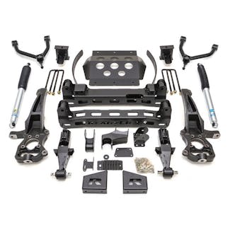 ReadyLIFT 44-3980 8'' Big Lift Kit with Upper Control Arms and rear Bilstein Shocks