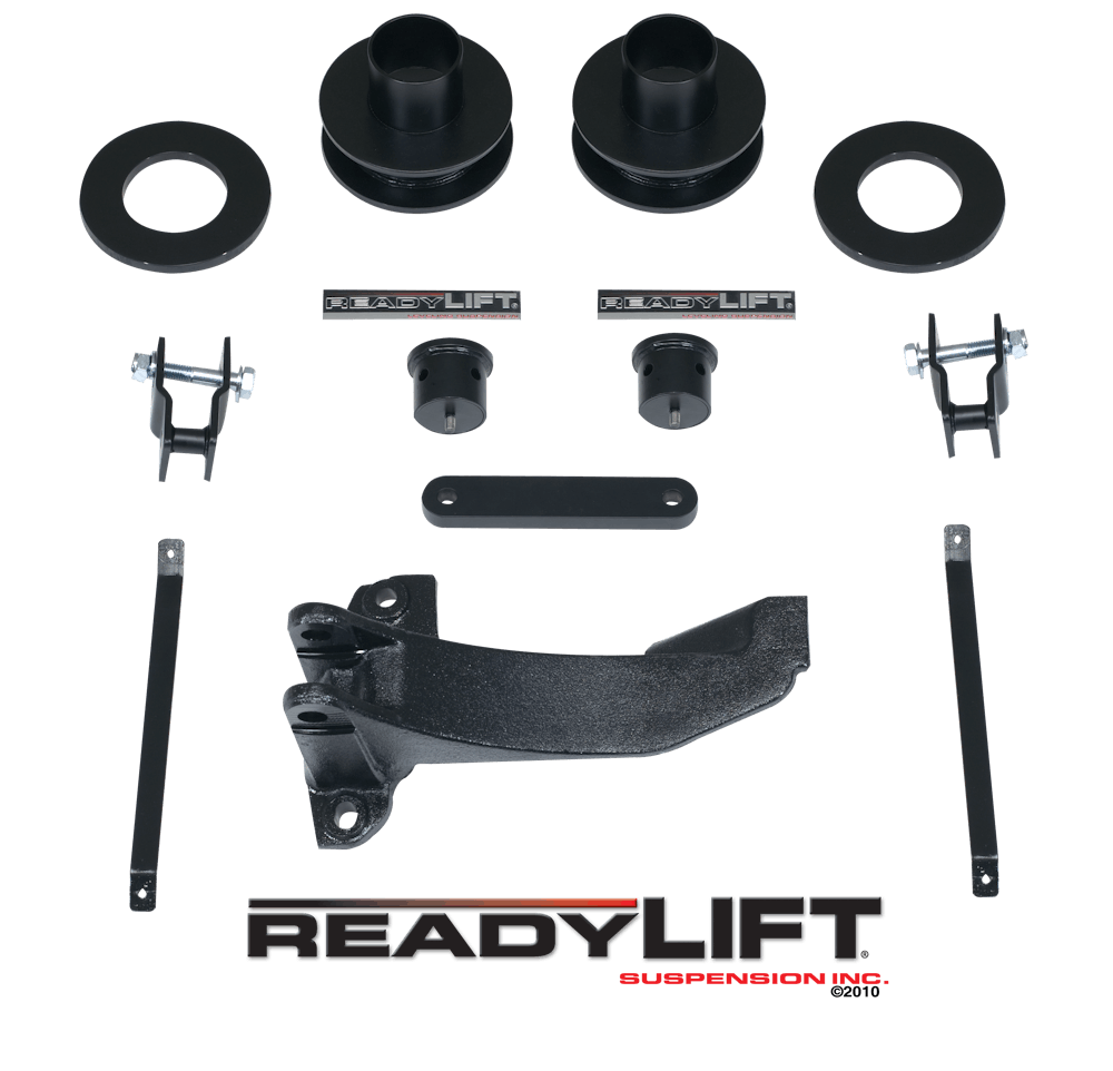 ReadyLift 662516 2.5'' Front Suspension Leveling Kit with Track Bar
