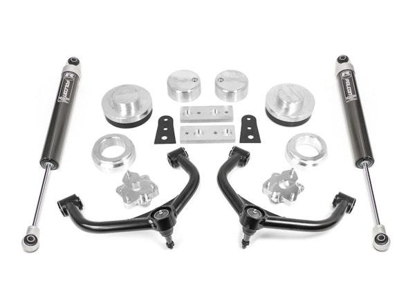 ReadyLIFT 69-10410 4.0'' Front with 2.0'' Rear SST Lift Kit with Falcon 1.1 Monotube Rear Shocks