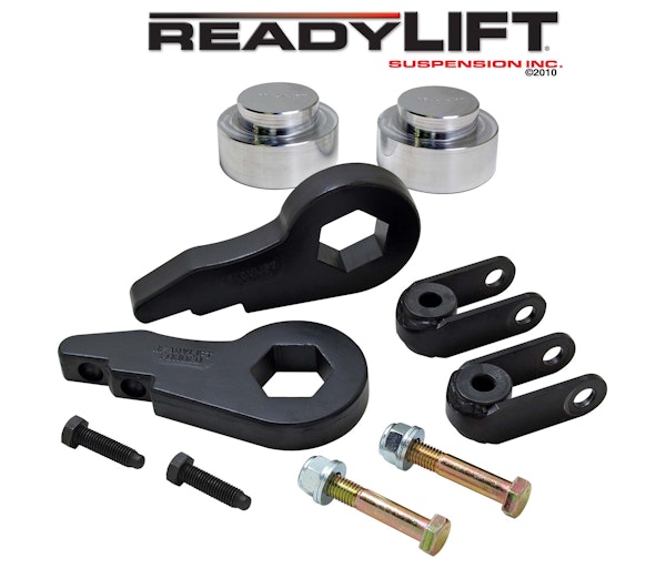 ReadyLift 69-3005 2.5'' Front with 1.0'' Rear SST Lift Kit with Front Shock Extensions
