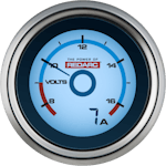 Redarc Electronics G52-VA Single Battery Voltage Gauge