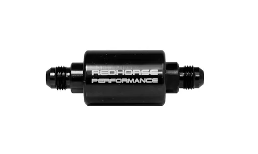 Redhorse Performance High-Flow AN Fuel Filter – 6AN Inlet & Outlet, #4151-06-5