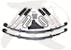 Revtek Suspension 6012 2.5 Front leveling system complete