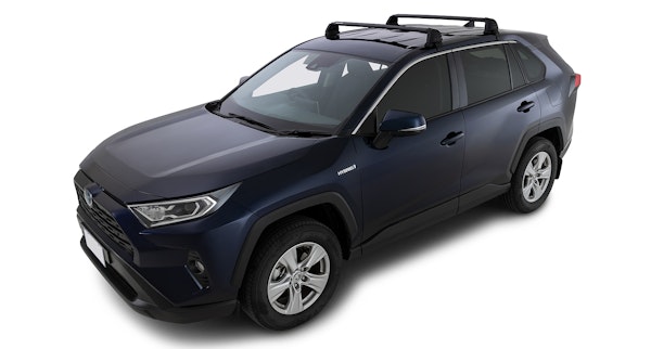 Rhino-Rack RV0783B Vortex ROC25 Flush Black Bar Roof Rack