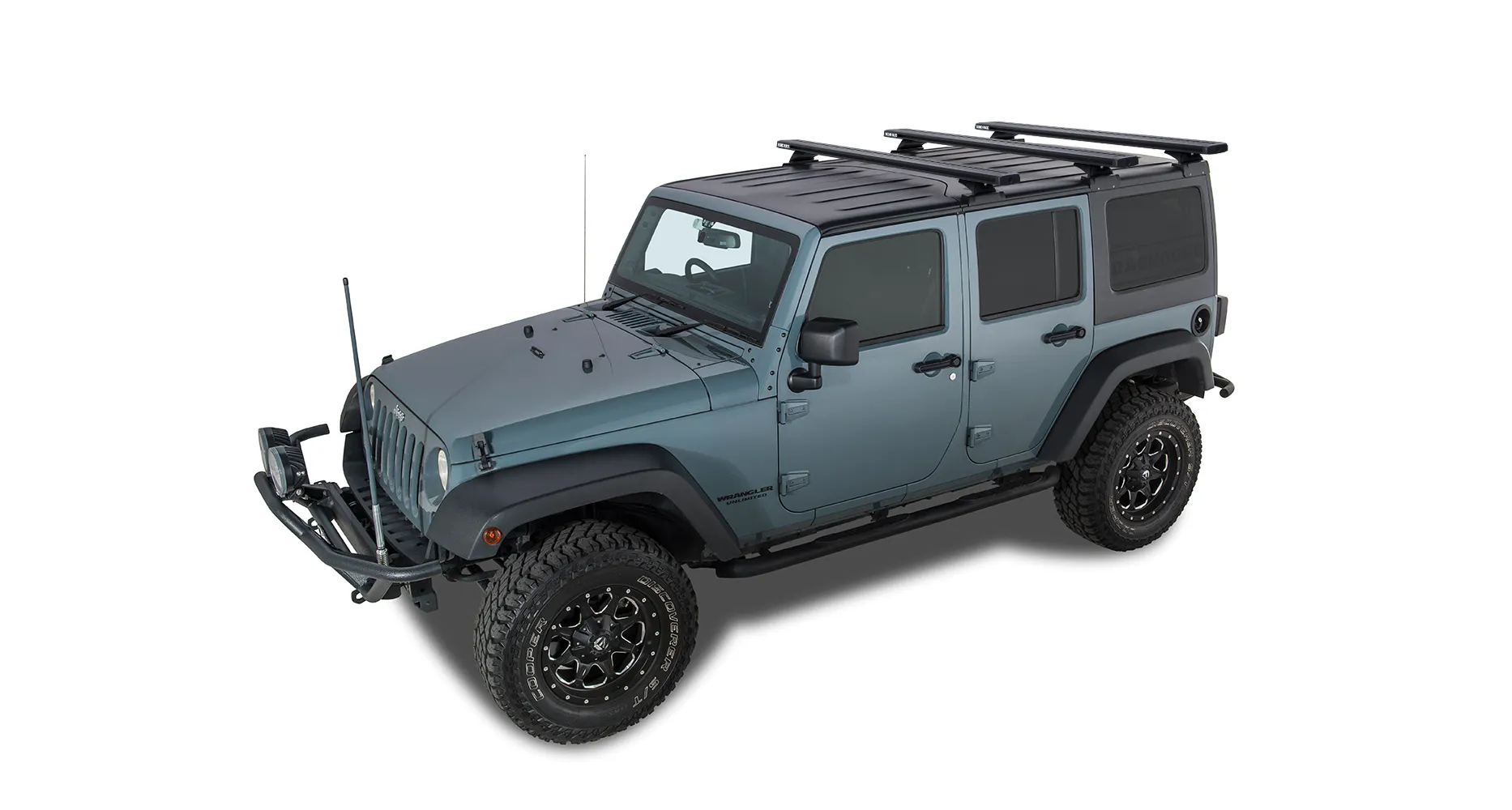 Rhino-Rack JC-01516 Reconn-Deck RCL Black 3 Bar Rhino-Rack Backbone ...