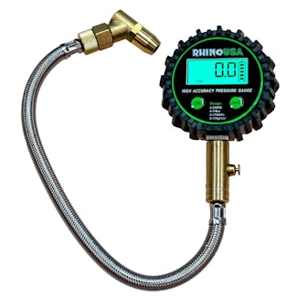 Rhino USA AC-TG250-DIGI Rhino USA 250 PSI Digital Heavy Duty Tire Pressure Gauge Rhino USA AC-TG250-DIGI Rhino USA 250 PSI Digital Heavy Duty Tire Pressure Gauge