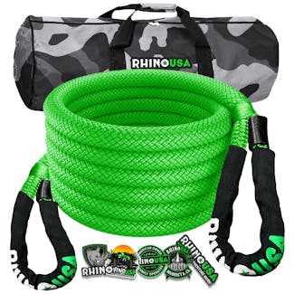 Rhino USA KROPE-1X30-GRN Rhino USA Kinetic Energy Recovery Rope (1" X 30') Green