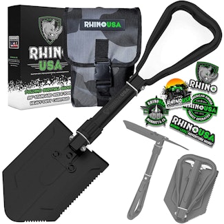 Rhino USA RNO-ETOOL Rhino USA Folding Recovery Shovel W/Pick