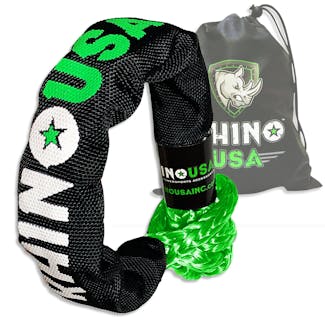 Rhino USA SFTSHACK38-GRN-1 Rhino USA Synthetic Soft Shackle (1Pk 3/8"X22") (Green)