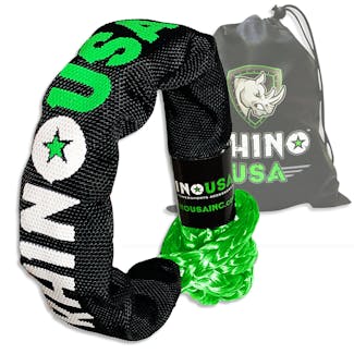 Rhino USA SFTSHACK-12-GRN-1 Rhino USA Synthetic Soft Shackle Green