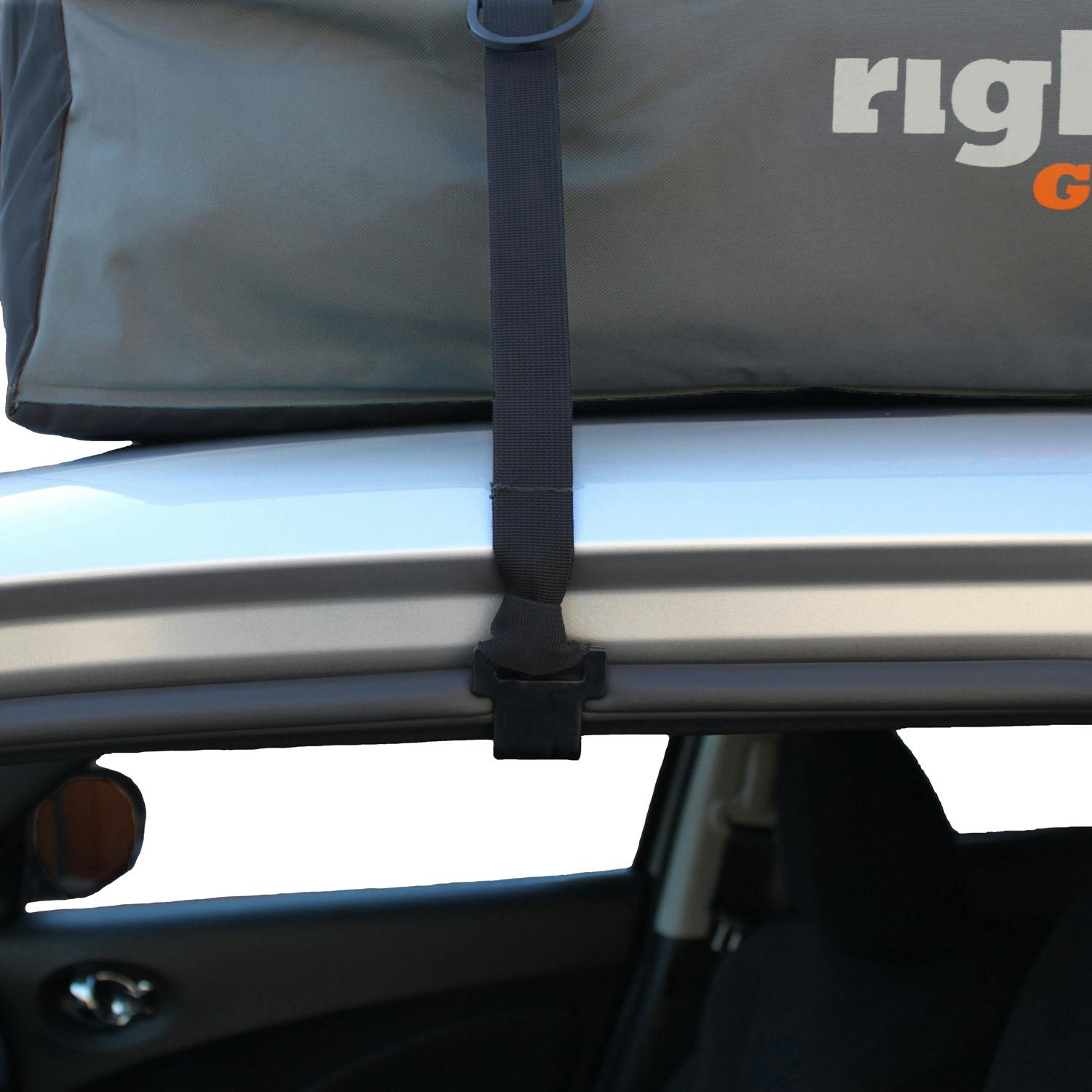 Rightline Gear 100600 Car Clips for Soft Car Top Carriers on Vehicles Without Roof Rack