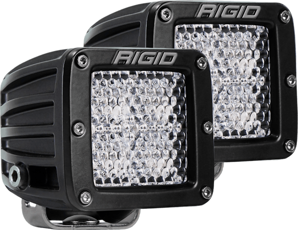 Rigid industries D2 proシリーズ　LEDスポット Rigid Industries® D-Series Pro Spot LED Light Pods Pair w