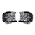 RIGID Industries 46703 A-Pillar Light Kit, Includes D-SS Flood