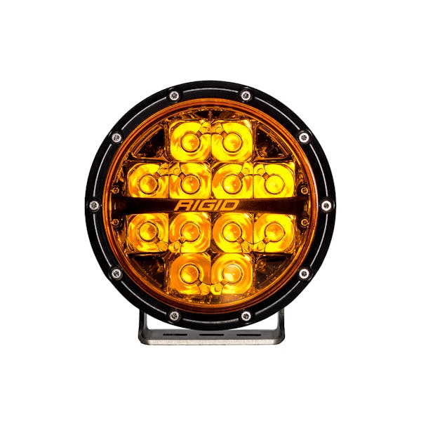 RIGID Industries 36210 360-Series 6 Inch Spot with Amber PRO Lens | Pair