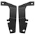 RIGID Industries 46703 A-Pillar Light Kit, Includes D-SS Flood