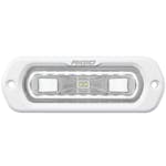 RIGID Industries 51200 SR-L Series Marine Spreader Pod 2 Wire Flush Mount White With White Halo