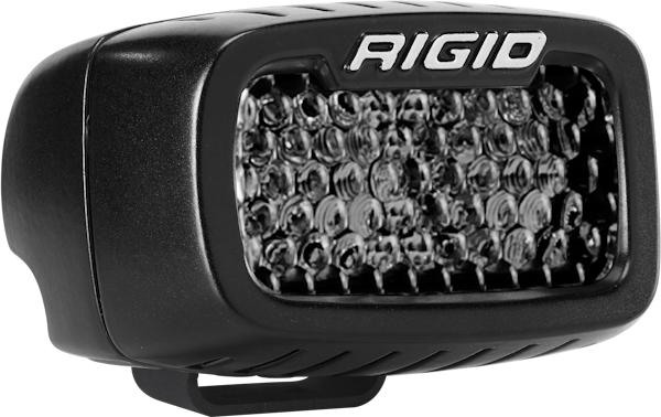 RIGID Industries 902513BLK SR-M Series Pro Spot Diffused Midnight Surface Mount | Pair